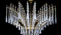 Crown crystal chandelier upper part