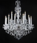 18 arm Victorian with long French candles