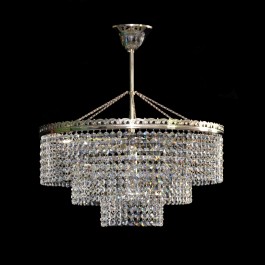 Gleaming Strass crystal chandeliers