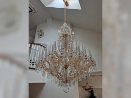 Maria Theresa chandelier in the style of ancient French Baccarat crystal chandeliers