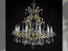 The gold Maria Theresa chandelier 12+1 bulbs