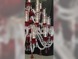 Side part of a custom chandelier