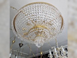 Contemporary, similar chandeliers of our production