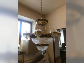 Smaller version of the chandelier dia 75 x 100 cm