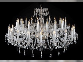 Larger chandelier with the same finish 2