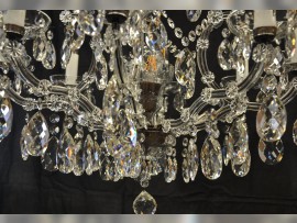 Dark brown Maria Theresa chandelier