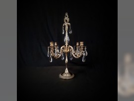 The same candlestick without candles