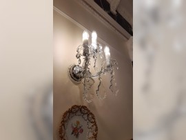 Side view of Maria Theresa wall light