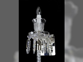 Small wall Baccarat light with a mirror - detai