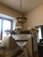 Smaller version of the chandelier dia 75 x 100 cm